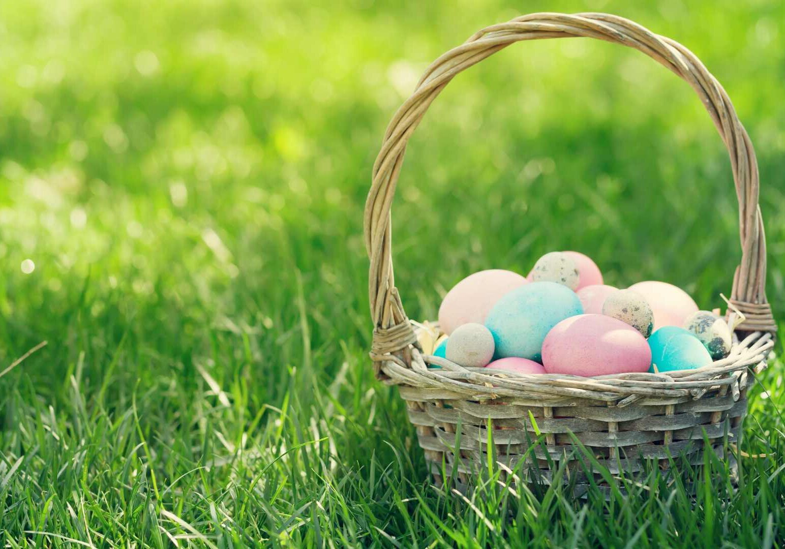 basket easter egg